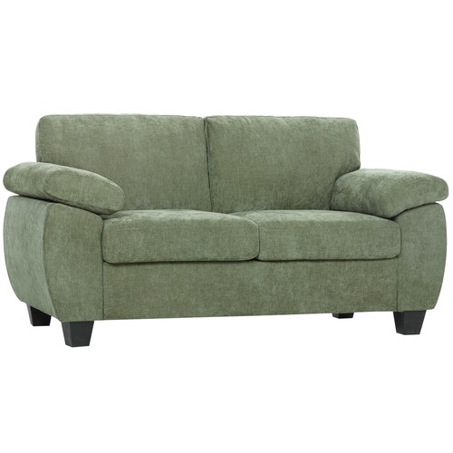 Homcom seater sofa chenille - 2,
