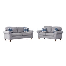 2, 3 Seater Linen Fabric Sofa